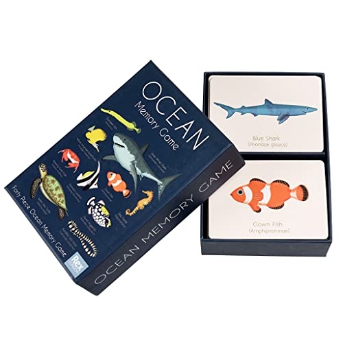 Juego de memoria infantil Ocean (40 piezas)
