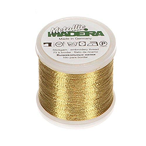 Madeira 200 m Filo Metallico, Medio Oro