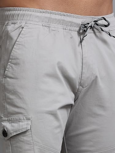 Image of U.S. Pitchers Mens Twill Laffer Cargo Joggers I 6 Pocket Utility Pants I Stylish Comfort Fit I 12 Colors I Sizes 30 to 38
