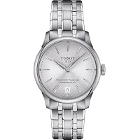 Tissot Chemin Des Tourelles Ladies Automatic Silver Dial Watch (Grey)