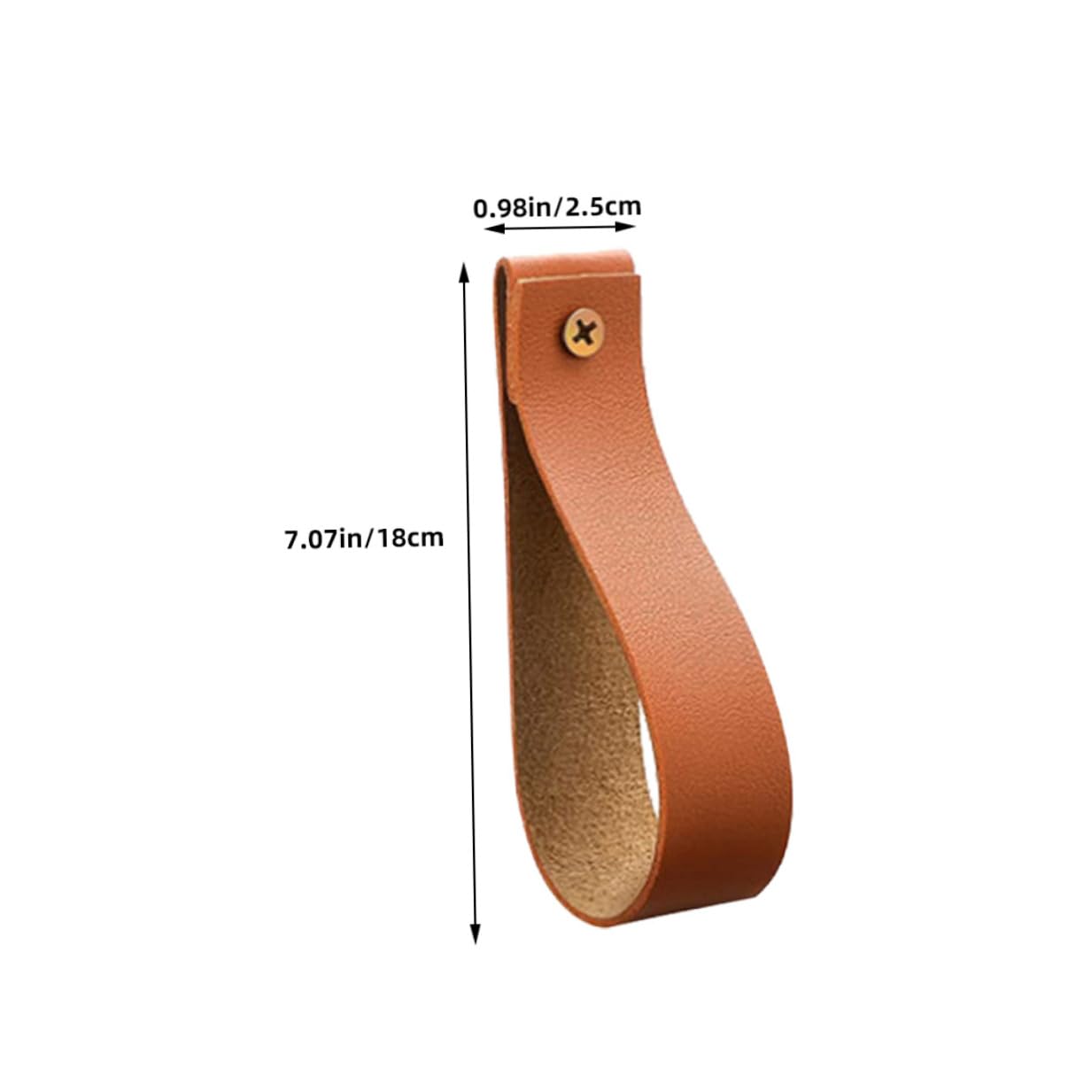 Cabilock 4Pcs Bohemian Style Leather Strap Curtain Rod Holders Wall Hanging Hooks for Bathroom Kitchen Bedroom Decor Deep Easy to Install Multi Functional Design