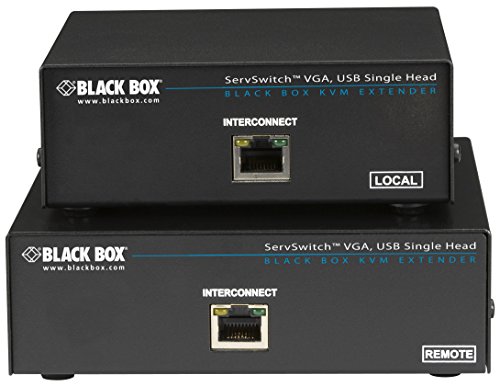 Black Box Servswitch Acu6022A Kvm Switch - 1 Computer(S) - 1 Local User(S) - 1 Remote User(S) - 1000 Ft Range - Uxga - 1600 X 1200 Maximum Video Resolution - 2 X Network (Rj-45) - 5 X Usb - 3 X Vga - #TOP7