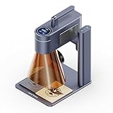 LaserPecker 4 レーザー彫刻機 家庭用 青色レーザーと赤外線レーザー加工機 240000mm/min高速バッチ処理可能 0.00199mm高精度 8k解像度 120mmｘ160mm彫刻面積 金属 木材 革 アクリル プラスチック ガラス チタン セラミック ジュエリー対応 レーザー刻印機 日本語アプリ操作 ビジネス用 DIY彫刻機 適格請求書発行可