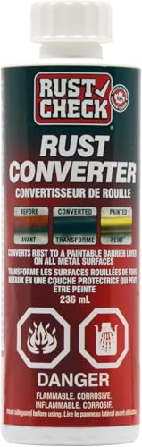 Rust Check Rust Converter – Rust Neutralizer & Encapsulating Sealer – Anti-Rust Preventive Metal...