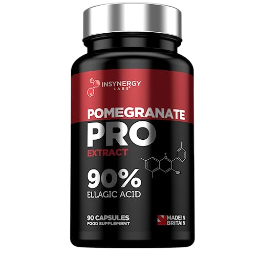 Pomegranate Capsules 90 Vegan, 42,000mg 90% Ellagic Acid