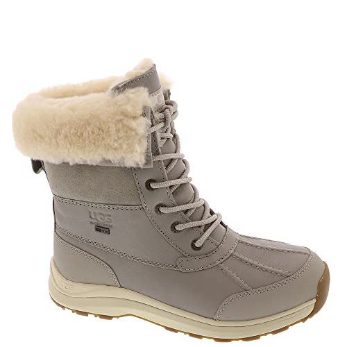 UGG Boots Adirondack Boot II, Glattleder, Beige, Damen EU 7/38