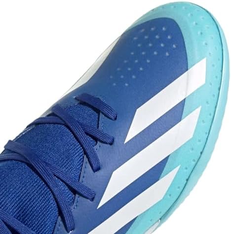 adidas X Crazyfast.3 Turf Boots - Royal Blue Lightweight High-speed Unisex Sneakers Made with Recycled Materials for Turf Sports (US Footwear Size System, Adult, Men, Numeric, Medium, 8) | Image 2