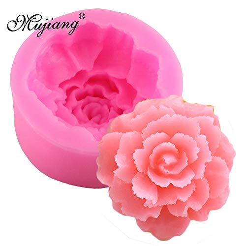 Petsdelite® Mujiang 3D Peony Flower Cake Silicone Mold Fondant Cake
