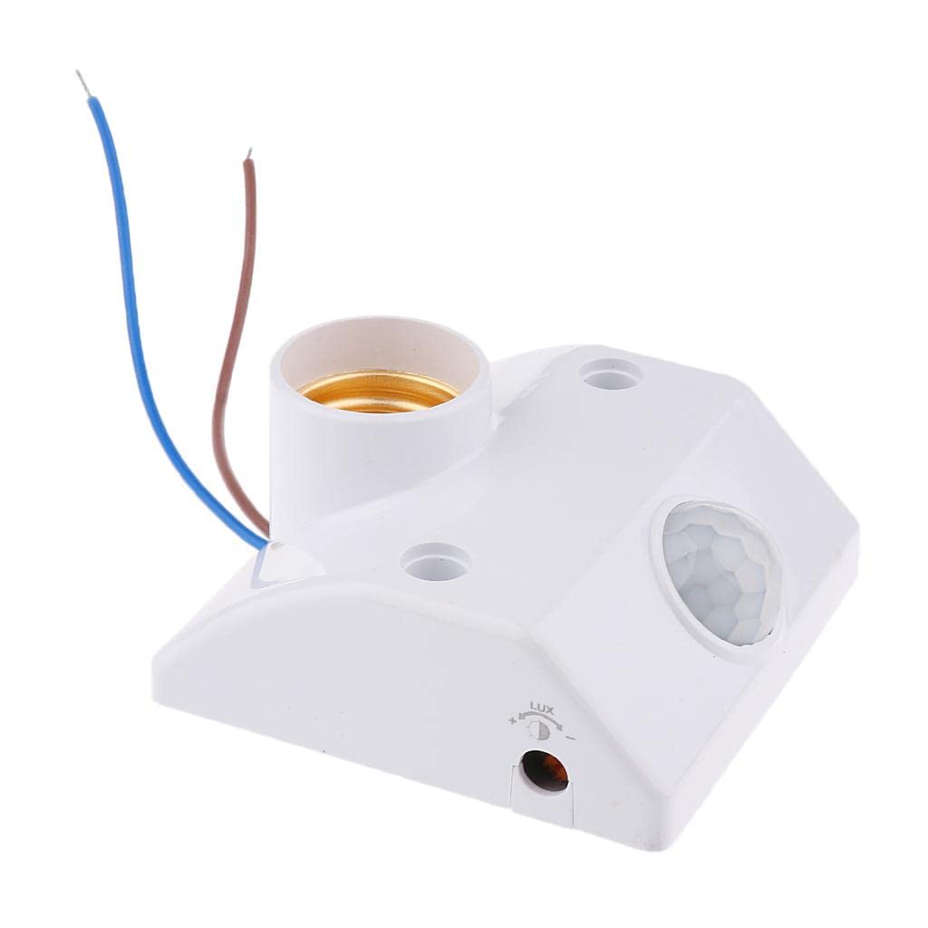 BNF® E27 Socket PIR Auto Motion Sensor Infrared Detector Bulb Base Holder|Home & Garden | Lamps, Lighting & Ceiling Fans | Lighting Parts & Accessories-image-9