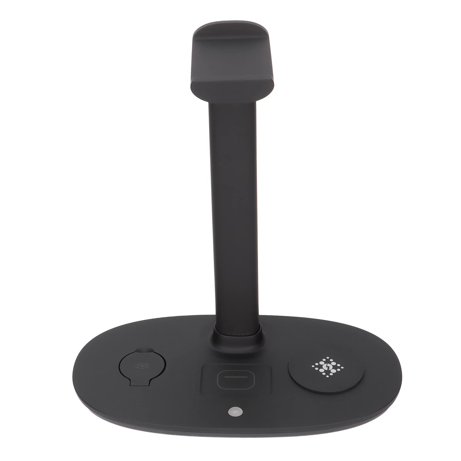 Yosoo Health Gear Supporto per Caricabatterie Wireless, 4 in 1 QI 15W | Gancio di Ricarica per Cuffie, Design Elegante Staccabile, per Orologio Auricolare Mobile, Funzione di Archiviazione, per i