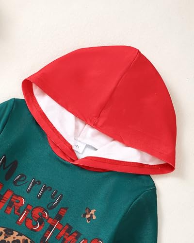 Image of Toddler Boy Clothes Baby Boy Outfit Letter Prints Hoodies Top Ripped Jeans Cute Boys Clothing Set Fall Winter