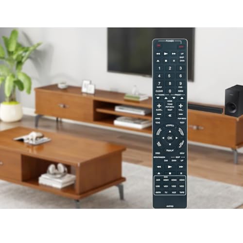 Replacement Remote Control Applicable for Harman Kardon AV Receiver AVR700 AVR 700 AVR1650 AVR 1650 AVR146 AVR 146 AVR1600 AVR 1600 AVR1565 AVR 1565