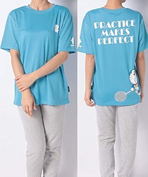 Amazon Co Jp エスエーギア S A Gear ドラえもんバドミントンtシャツ S ターコイズ 服 ファッション小物 Amazon Co Jp エスエーギア S A Gear ドラえもんバドミントンtシャツ S ターコイズ 服 ファッション小物