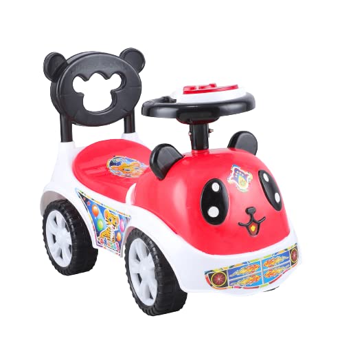 CR18 COLLECTION Tiger Ride On for Kids, Baby Car, Ride On for Kids 2 Years+, Push Car for Baby with Backrest and Under Seat Storage Utility Box for Toys (Capacity 20kg | red White) (B0BPHJLYLJ) Amazon Price History, Amazon Price Tracker