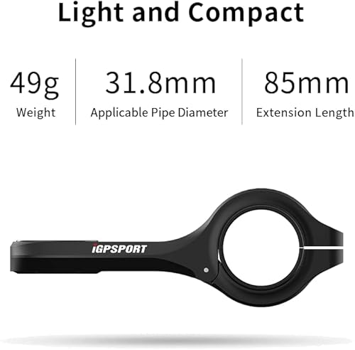 Miniatura 2 de iGPSPORT out-front Soporte de Bicicleta para Garmin computadora de bicicleta Edge GPS Mount