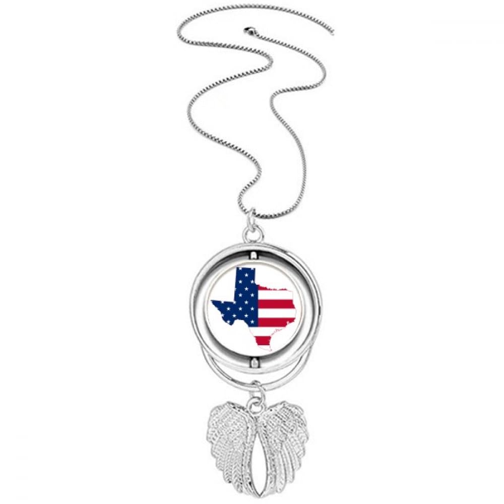 Collier pendentif ailes d'ange Texas aux finitions soignées et design exclusif