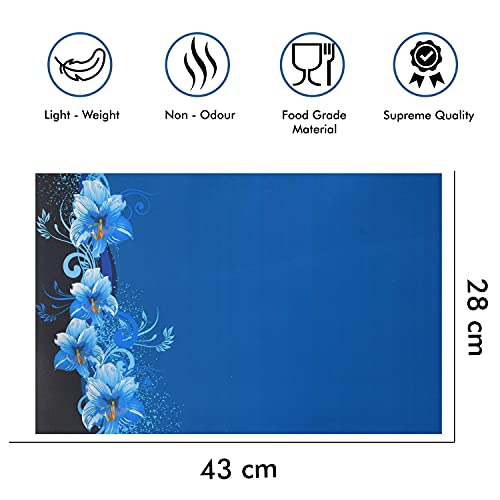 Image of Yellow Weaves Exclusive Decorative Fridge Top Cover + 3 Fridge Mat Combo