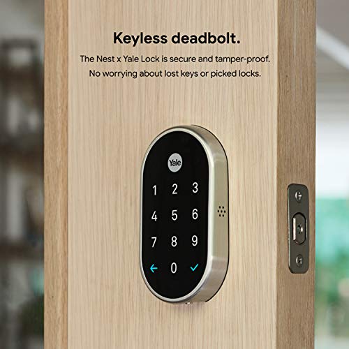 Google RB-YRD540-WV-619 Nest X Yale Lock - Tamper-Proof Smart Lock thumb #2