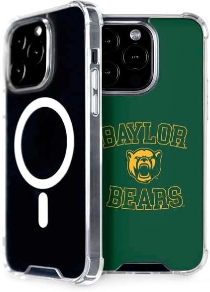 Skinit Phone Case Compatible with MagSafe iPhone 14 Pro - Officially Licensed Baylor University Bears Mascot Design