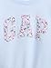 GAP Girls Relaxed Fashion Crew Blue Floral S