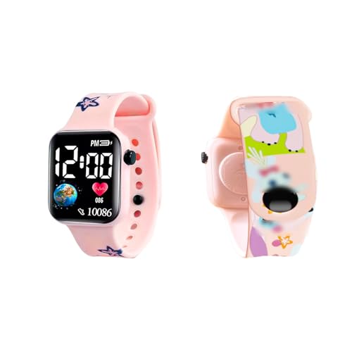 HOAQPPOY Stitch Reloj Niño Niña, Reloj Stitch Regalos, Regalo Niño 6 7 8 9 10 11 12 años, Regalo Niña 6 7 8 9 10 11 12 años