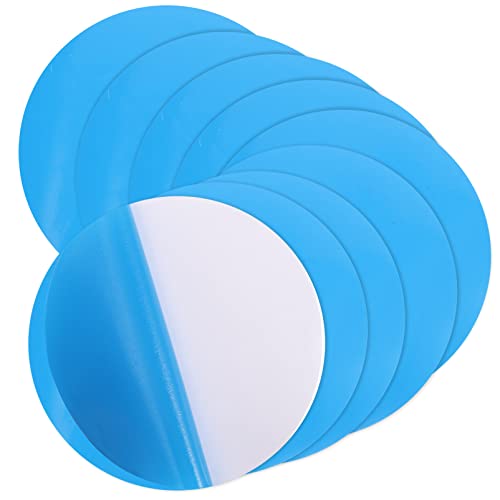 BESPORTBLE 10 Uds Parche Autoadhesivo De Reparación De Vinilo para Piscinas - Parche De Revestimiento De - Kit De Reparación De Plástico para Botes y Piscinas Ideal para Reparaciones