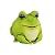 Frog Statue-Resin Chubby Animal Figurine for Outdoor Lawn and Garden Décor-Great for Flower Beds, Fairy Gardens, Backyards and More by Pure Garden