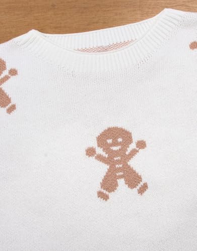 Image of Women's Pullover Sweaters Cute Multi-Hearts Knitted Casual Sweater