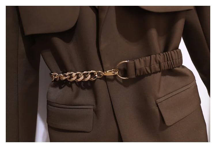 Marynarki damskie płaszcze wiosna jesień sznurowane kurtki płaszcz damski khaki XXL