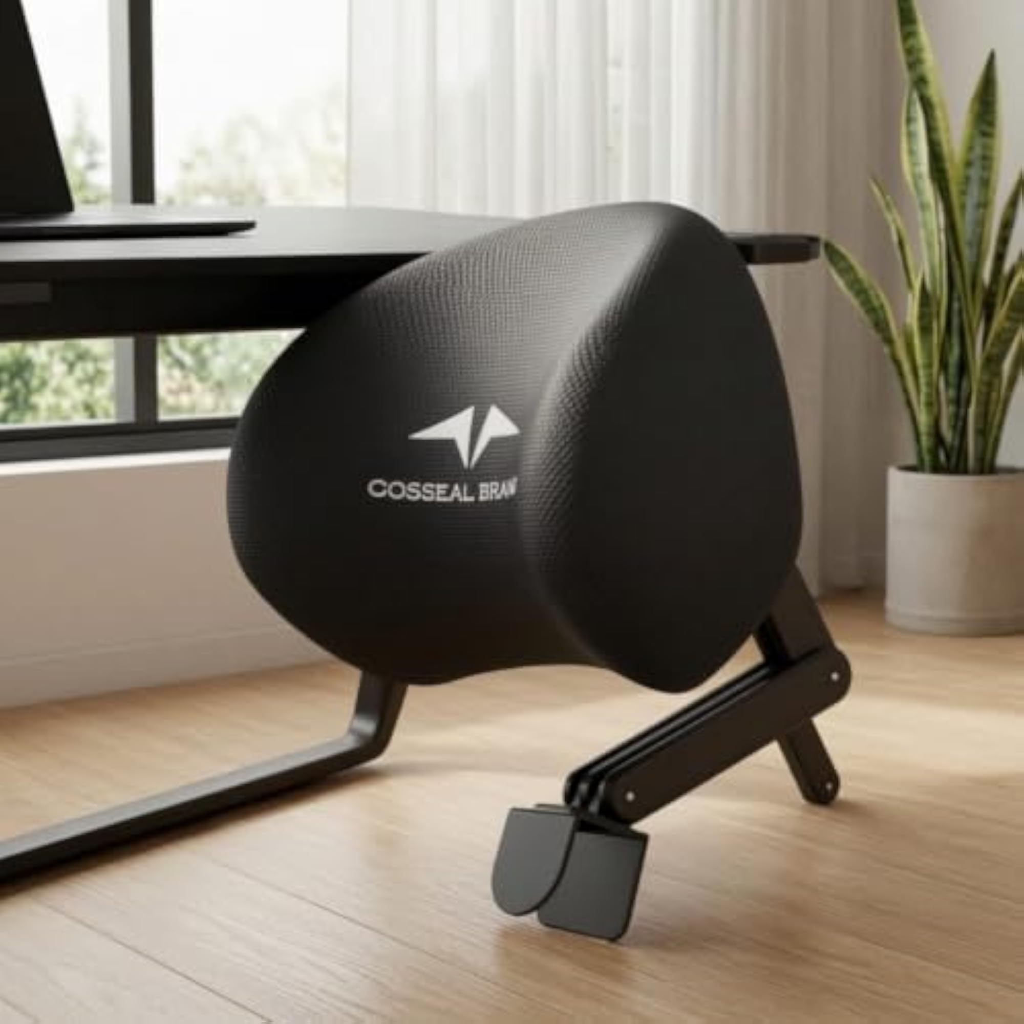 No-Drill Chair Headrest, Adjustable Bracket Design