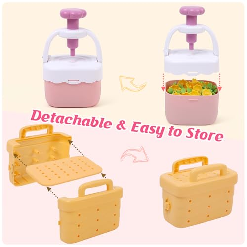 Image of IQKidz Flower Bouquets Toy for Girls, DIY Arts and Crafts Kits for Kids Ages 4-6 6-8, STEM Flower Making Set with Storage Box & Basket, Birthday Gift for Age 5-7 8-10 Years Old