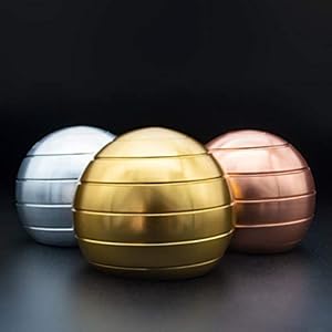 Qingsi 1 stuks kinetisch bureauspeelgoed, full body optische illusie friemelspinnerbal, desktop bal transfer gyro…