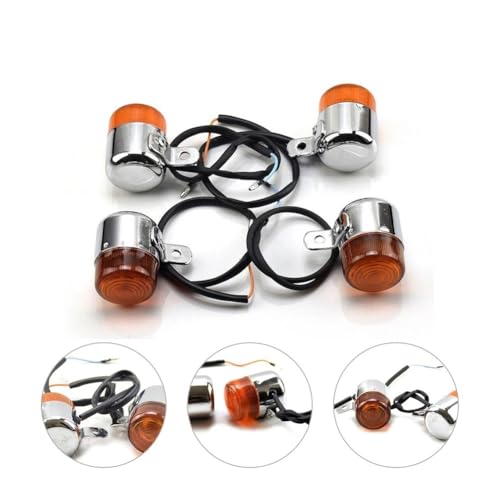 Clignotant de moto indicateur de direction orange pour Monkey DAX ST50 CT70