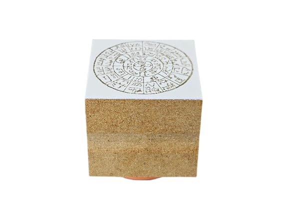 Amazon.co.jp: 龍体文字 フトマニ図 スタンプ 27mm : 文房具・オフィス用品