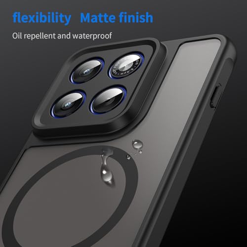 Image of Compatible with Motorola Moto X70 Air Case Cover,Compatible with MagSafe,Anti-Fall,Compatible with Motorola Edge 70 5G XT2601-2 XT2603-2 Cell Protective Phone Case Black