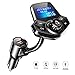 Produktbild AINOPE FM Transmitter Auto Bluetooth, Auto Radio Transmitter QC 3.0 Bluetooth Transmitter Für Auto 2 USB Ladegerät mit 1,44 Großbild für U Disk/TF-Karte/AUX-Eingang/EQ Modes