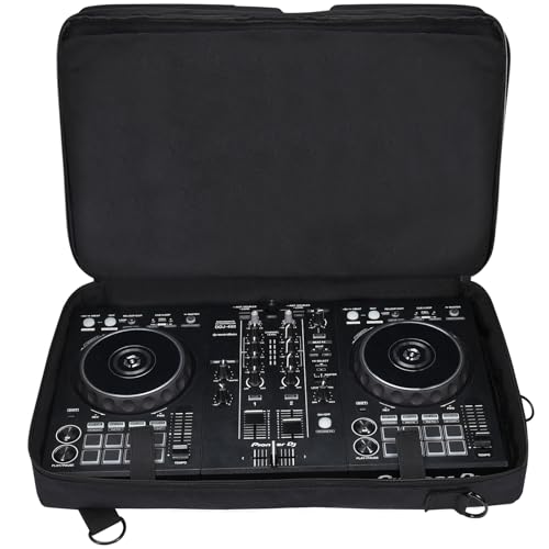 CBDYWVR Funda de Transporte para Pioneer DDJ 400/DDJ FLX4/DDJ 200/DDJ SB2 SB3/Roland DDJ 202 y Inpulse 300 Controller Ttavel Bag con Correa de Hombro Ajustable