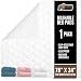GORILLA GRIP Slip-Resistant Leak Proof Mattress Pad Protector, 76x34, Absorbs 8 Cups, Oeko Tex Certified, Hospital Grade Washable Bed Wetting Incontinence Cover, Pads for Kids, Elderly Seniors, Single