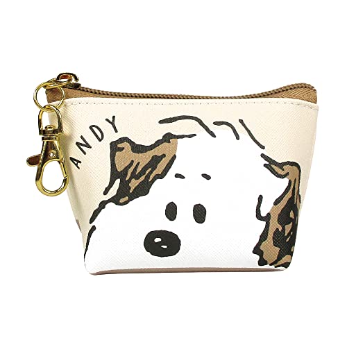 ティーズファクトリー スヌーピー 三角ミニポーチ ドアップ アンディ H6.8×W11.5×D5cm SN-5533983AN