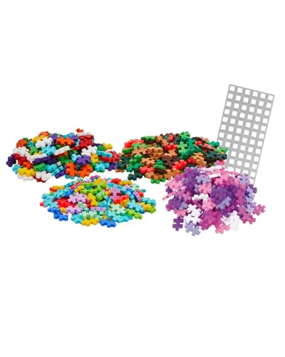 Plus Plus lot de tubes colorés et plantes de base jeu éducatif 3D