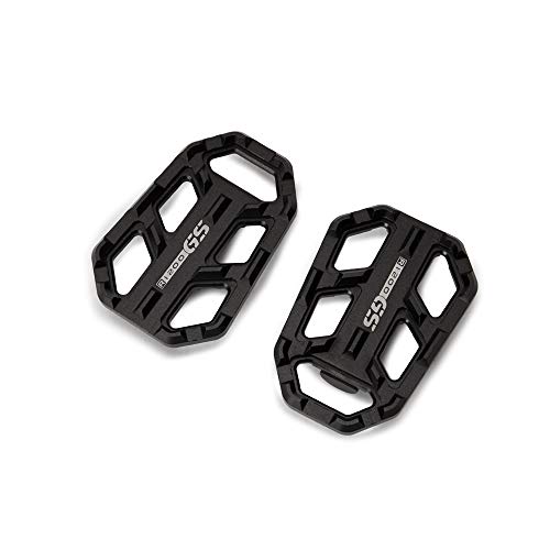 Sangmei Pegadores de pé para motocicleta tarugo dianteiro largo Pedais de descanso de pedais compatí