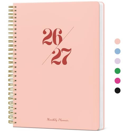 Monthly Planner 2026-2027, 2 Year Months Calendar Planner 2026-2027, Runs from January 2026 - Decembe 2027, 7