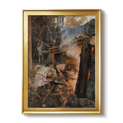 Akseli Gallen-Kallela | Forging Of Sampo | Gold Framed Hangings | GAL101