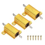 Materiale: Alluminio; Valore Di Resistenza: 8 Ohm; Potenza Nominale: 10W; Tolleranza: ± 5%; Tipo Di Montaggio: Montaggio Su Telaio Con Viti; Dimensioni Del Corpo: 33x21x9.5 mm / 1.3x0.83x0.37 Pollici (LxPxH); Specifiche Delle Viti: M2*10mm; Distanza Fori Di Montaggio: 14mm / 0.55 Pollici; Contenuto Della Confezione: 3 Pezzi x Resistenze Di Carico, 6 Pezzi x Viti