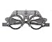 Moonetto Adjustable Optical Trial Lens Frame PD 54-70mm Pure Titanium Optic Trial Eye Optometry Test Optician with Changeable Cylinder Axis