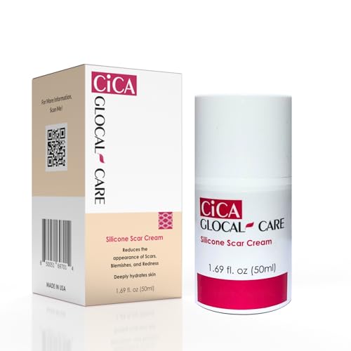 CICA Silicone Scar Cream – New & Old Scar, Stretch Marks & PIH Ap...