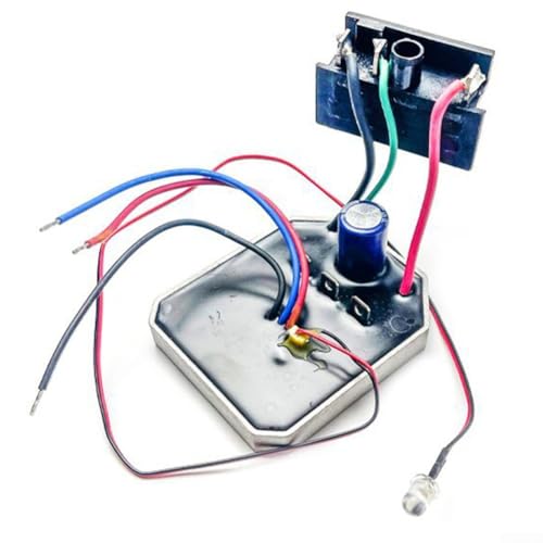 Oniissy Tablero de protección para controlador de interruptor para A7-8802 8805 Sierra circular Metal Panel de control de unidad de plástico 63 x 53 mm, hecho de una combinación de metal y plástico