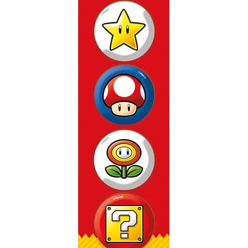 Pyramid Super Mario Radiergummi-Set