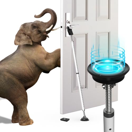 3-H Heavy Duty Door Security Bar with Strong Suction Cup,1 Bar & Pad