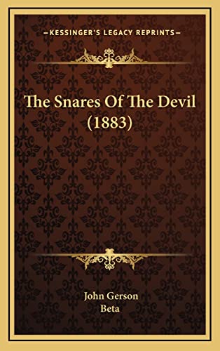 The Snares Of The Devil (1883)